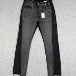 Levi's Jeans Men's‎ 29x32 Black 501 Original Straight Button Fly Big E Rare USA